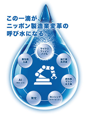 この一滴が、ニッポン製造業変革の呼び水になる。